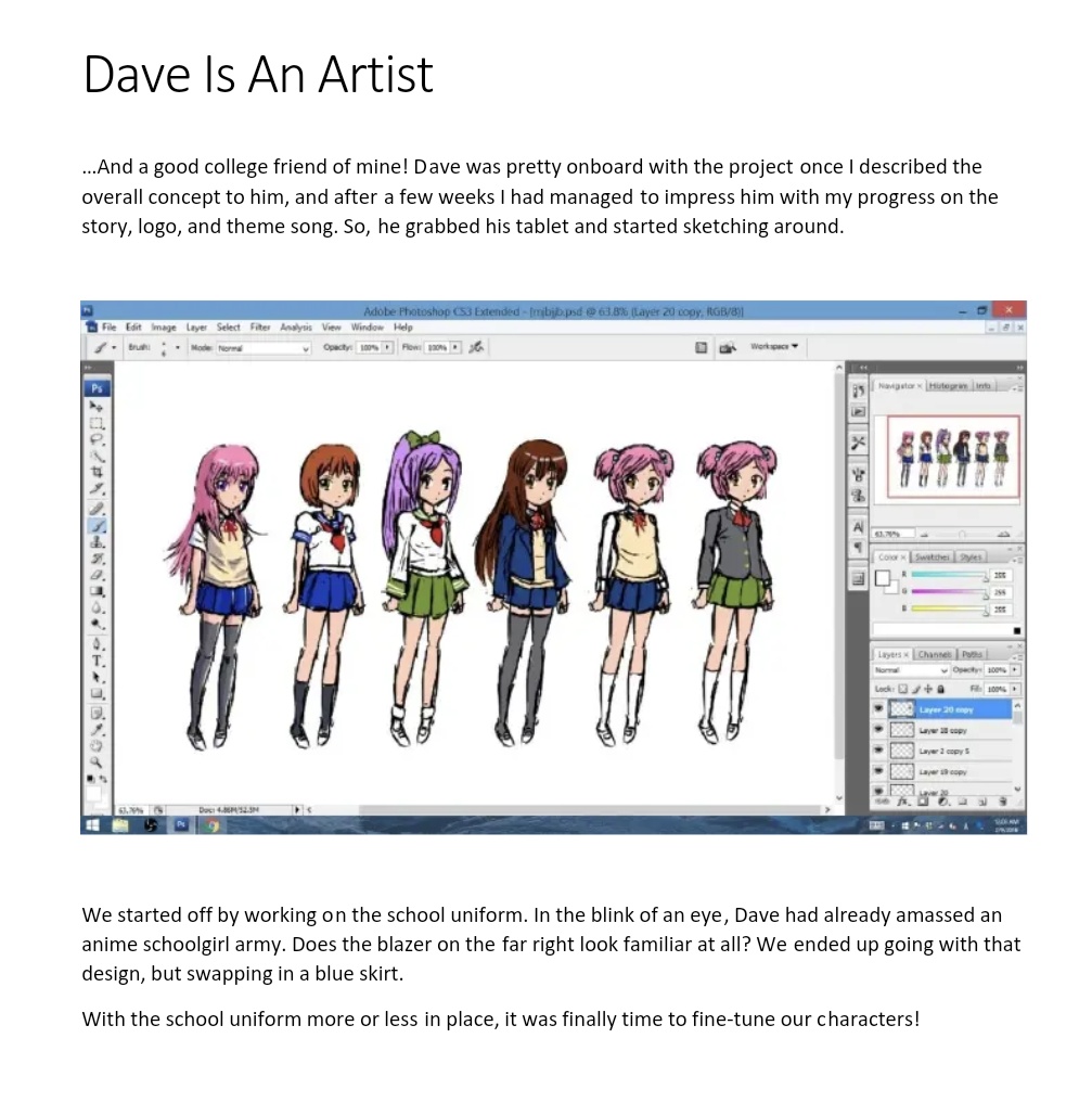 1. Being one of, if not the only, black J-E translator for Shonen Jump, having my name attached to big name projects from incredible artists. 2. Having a small part in one of the most viral games of the 2010s in DDLC with my friend Dan. Eternally proud.