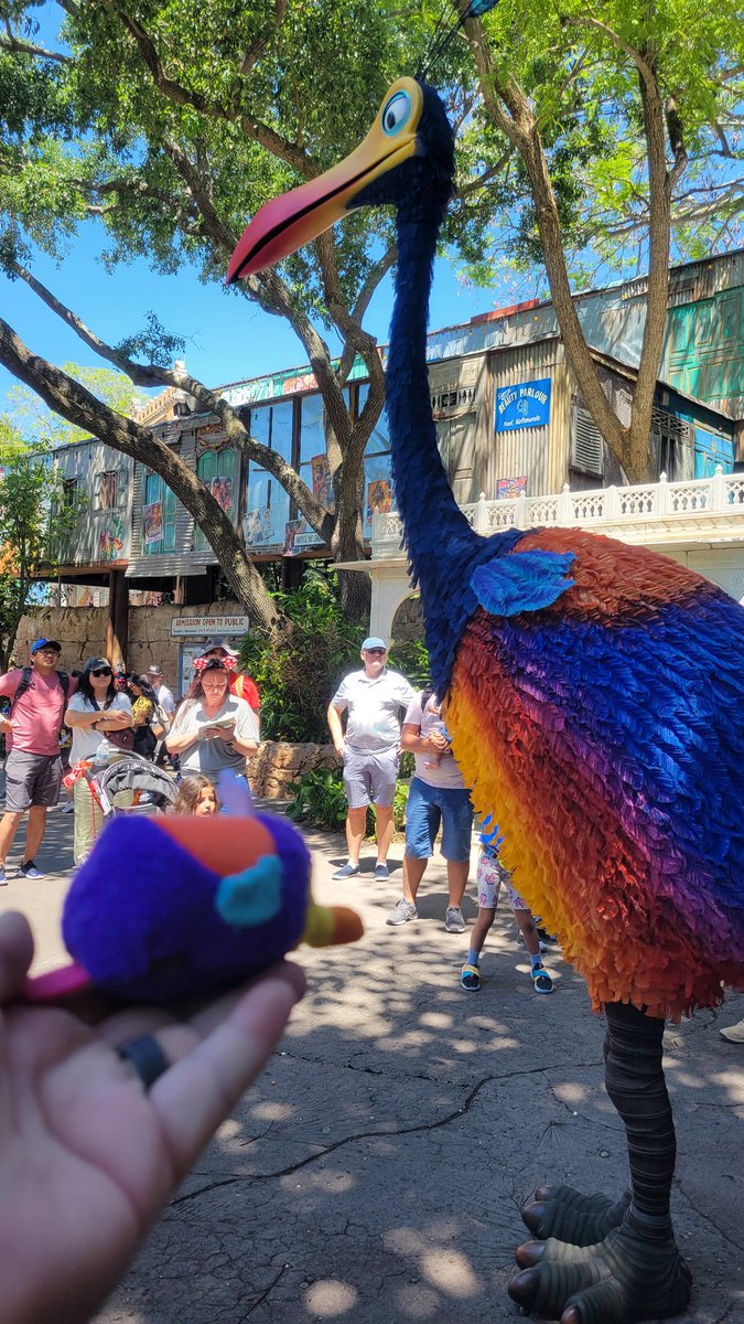WayHaughtElf's tweet photo. Kevin was VERY EXCITED to see one of her tiny babies!
#AnimalKingdom #KevinUP https://t.co/XCeX7DYnNo