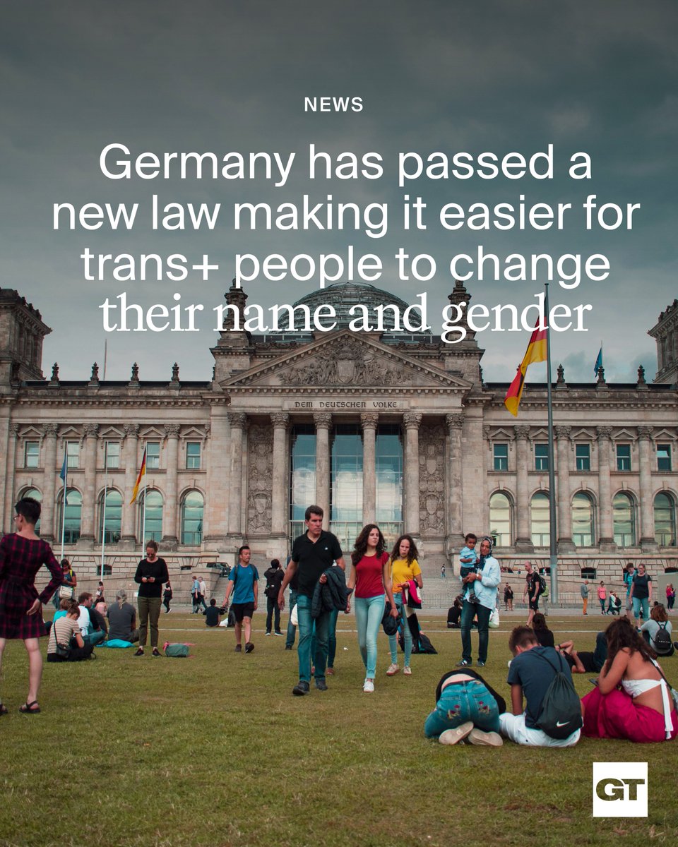 On 12 April, lawmakers voted in favour of The Self-Determination Act which will make it possible for individuals to change their legal name and gender identity on official records, replacing Germany's Transsexual Law of 1980