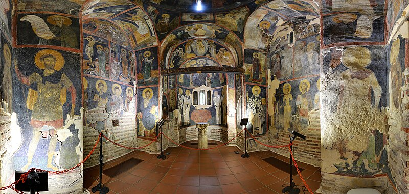 #FrescoFriday 
Boyana Church Mural Paintings- Bulgaria.
📷Interact-Bulgaria