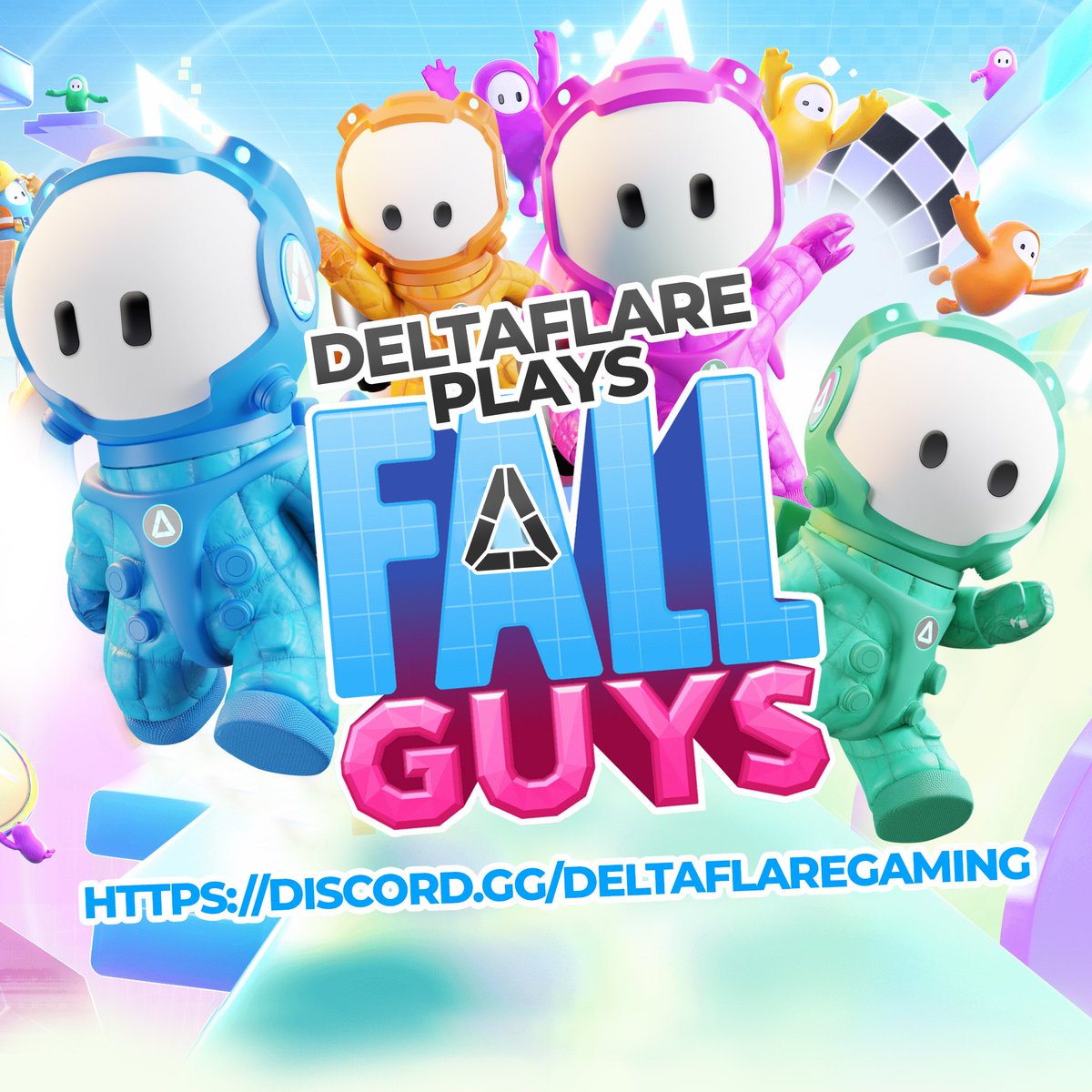 🚨ATTN: Deltians and other worldly Gamers Join us for our monthly gaming tournament as we get goofy with @FallGuysGame❗️ Registration is open NOW 👇🏽 Where: discord.gg/vGRDcqYX8R When: Apr 13 @ 9am PST/12pm EST Registration Fee: FREE 💸 🏆 Prizes Every Round 🏆