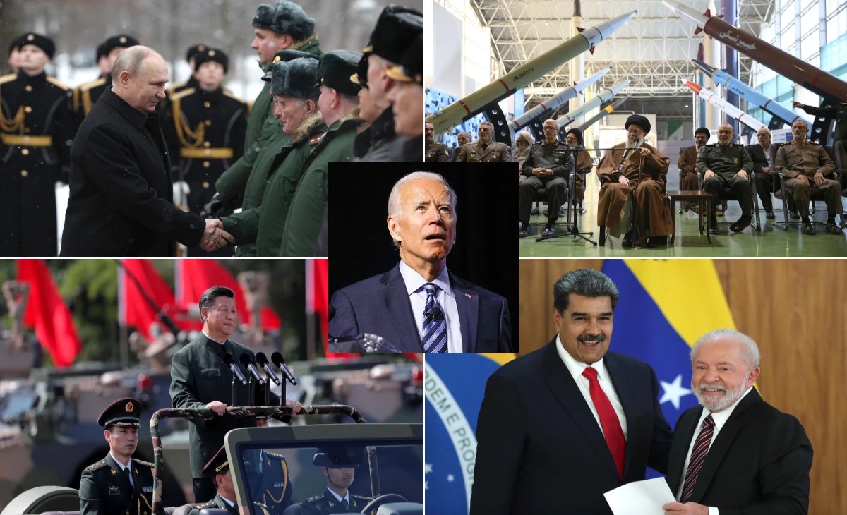 The global consequences of the #Biden administration's failed leadership. This administration's ineffective foreign policy has emboldened adversaries, torpedoing worldwide stability & America's future security. Now the West is begging China to intervene w/Iran. Pathetic.