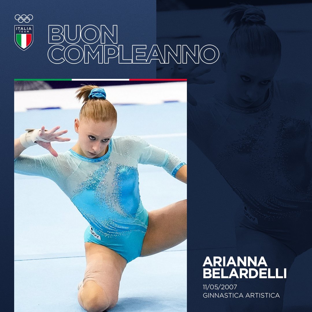 È un talento cristallino della ginnastica artistica italiana... 🤩 Facciamo gli auguri di buon compleanno alla nostra Arianna Belardelli!!! 🎂 #ItaliaTeam #HappyBday @Federginnastica #gymnastics #artisticgymnastics