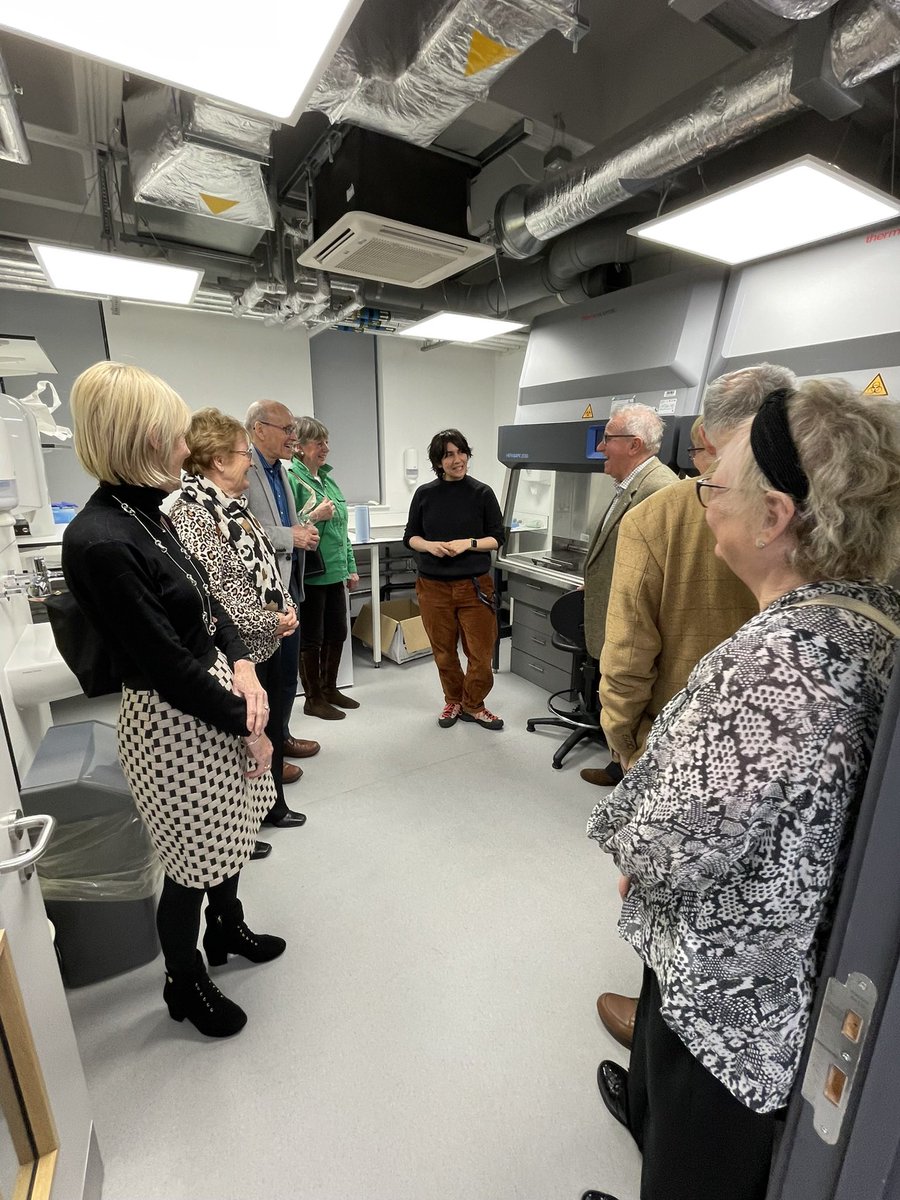 Kimia Witte (@kimiawitte) on Twitter photo As a new PI, It was fun showing the Friends of Tenovus <a href="/TenovusScotland/">Tenovus Scotland</a> the progress of the lab I’m building from scratch in <a href="/StrathBiomedEng/">Biomed Engineering</a>, partly funded by my first external grant from them. 🌱 As a new PI, It was fun showing the Friends of Tenovus <a href="/TenovusScotland/">Tenovus Scotland</a> the progress of the lab I’m building from scratch in <a href="/StrathBiomedEng/">Biomed Engineering</a>, partly funded by my first external grant from them. 🌱