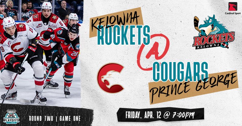 🚀  G A M E D A Y 🚀
 
Round ✌️ gets started tonight in Prince George. 

📻 1047thelizard.ca
📺 watch.chl.ca
📝 Preview ⬇️
chl.ca/whl-rockets/ar…

#WHLPlayoffs | #FeedingTheFuture