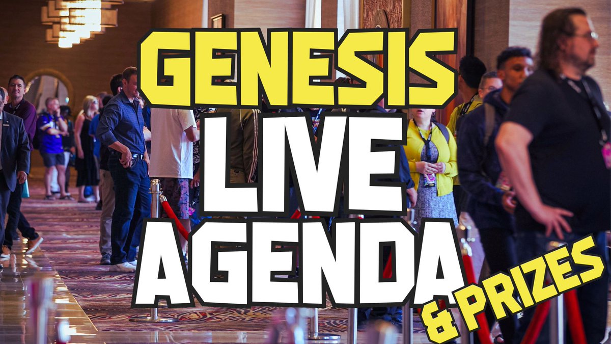 THIS JUST IN: Check out the Agenda for Genesis LIVE, & get a sneak peek at some of the prizes in store for attendees! We're raising the stakes higher than ever with the most unique & exclusive ways to win spark & other prizes! Get all the details: upland.me/events/genesis…