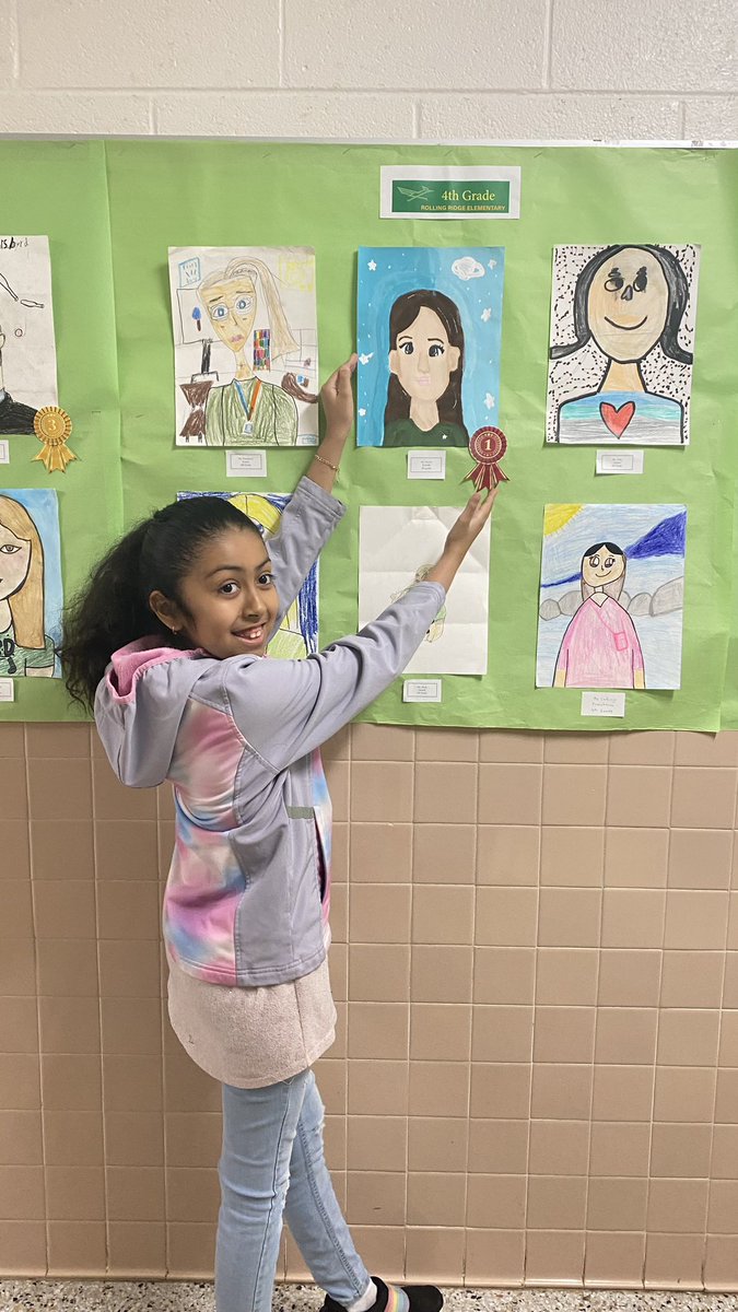 olisanc's tweet photo. Congratulations to the winners of the Teacher Portrait Drawing Art Contest!🎊🤗😊 @RRD_LCPS @RRD_Principal @LCPSVisualArts @NicoleMak11 #youthartmonth https://t.co/Y6NlgCODcD