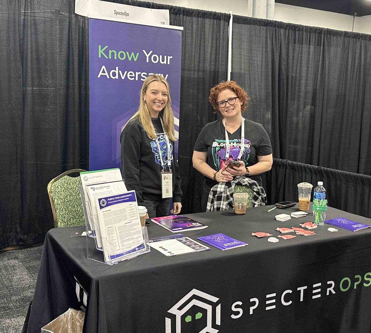 SpecterOps (@specterops) on Twitter photo ๐ Hello, Nashville! If youโre at #WiCyS2024 come by Booth 228 to chat with a few Specters and learn more about us. ๐ Hello, Nashville! If youโre at #WiCyS2024 come by Booth 228 to chat with a few Specters and learn more about us.