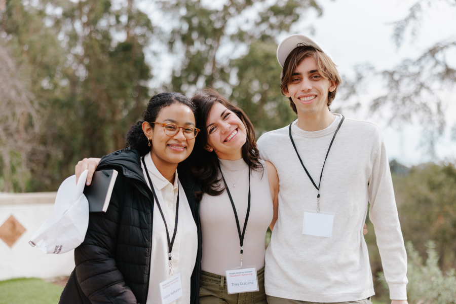 “In this community of scholars, I feel like every possibility is open. I can have a conversation with anyone in the community. As a KH scholar, you are encouraged to be curious, and you discover ideas and things you didn’t even know you were curious about.”  -Thay Graciano