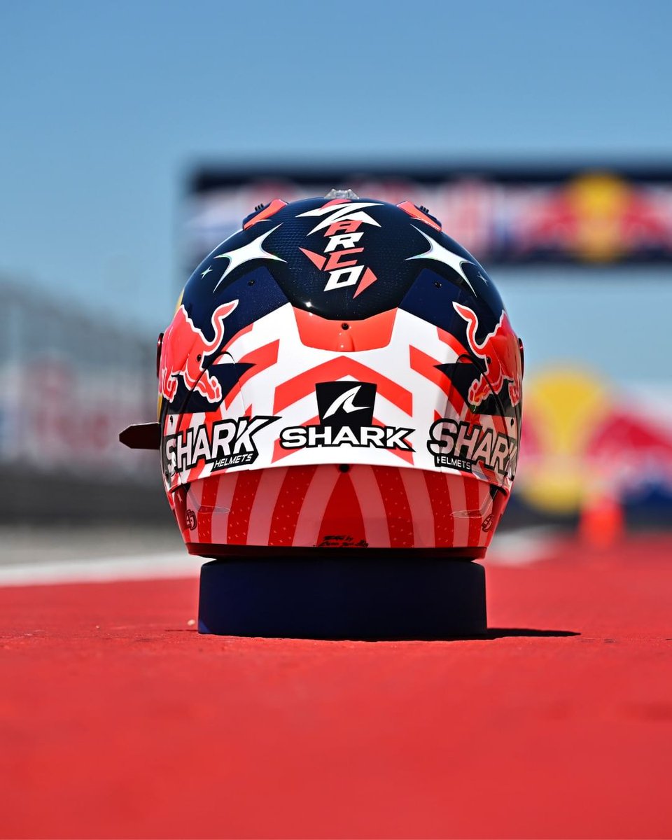 Johann Zarco'nun Amerika GP'sine özel kask tasarımı.... #AmericasGP #MotoGP #helmet