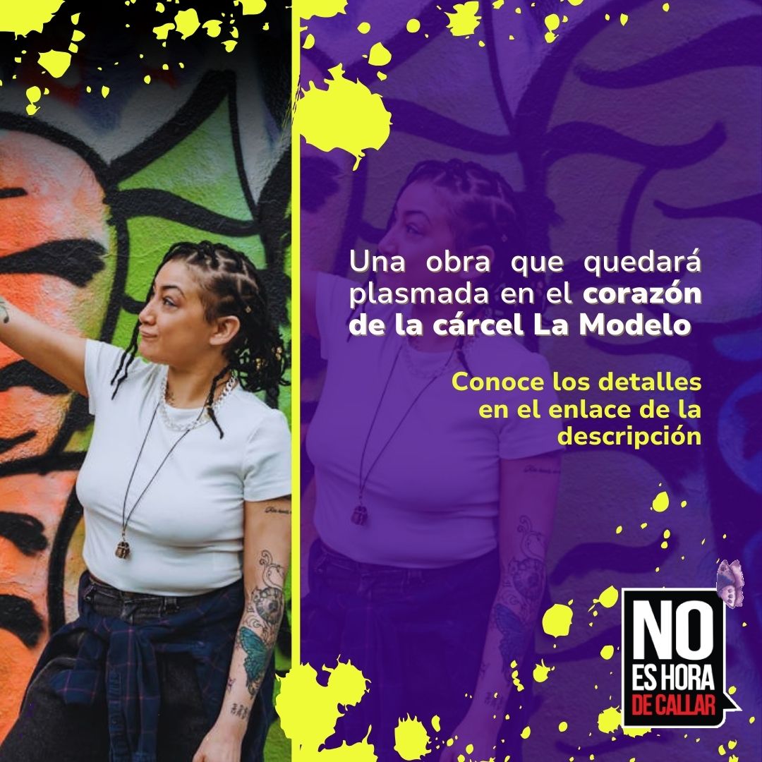 #NoEsHoraDeCallar🎨 💜 ¡Convocatoria abierta! 
Se parte del #MuralPorLaMemoria en la cárcel La Modelo de Bogotá ampliamos el plazo para que participes. La nueva fecha de cierre es el 19 de abril a las  6:00 p.m.
 
Consulta los detalles en el enlace 👇🔗tinyurl.com/MuralPorLaMemo…