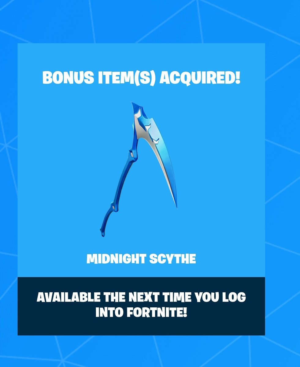 Anyone else need this? It expires in 1-2 days ⏳

#Fortnite #FortniteLeaks
@Imaginary_Ones @limewire