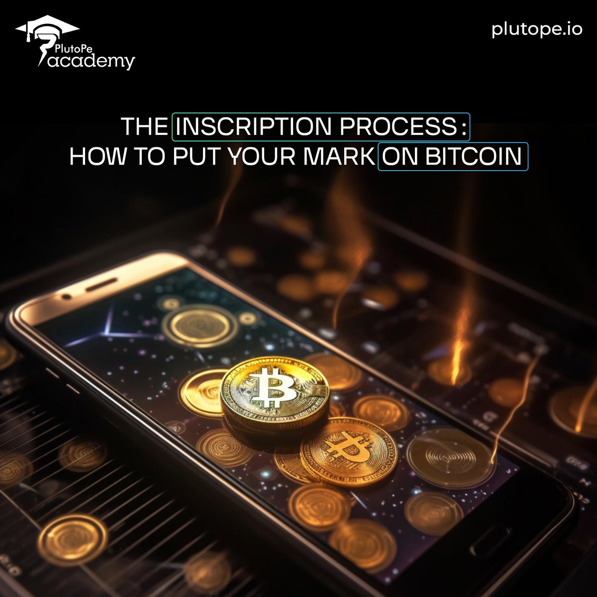 Carving Your Name on #Bitcoin! (But Way More Complex!) ⛏️ Remember wanting to write your name on everything as a kid? Imagine putting something unique directly onto Bitcoin, like a special mark! ‼️That's the Inscription Process for Ordinals! Think of it like this:👀 GPay &