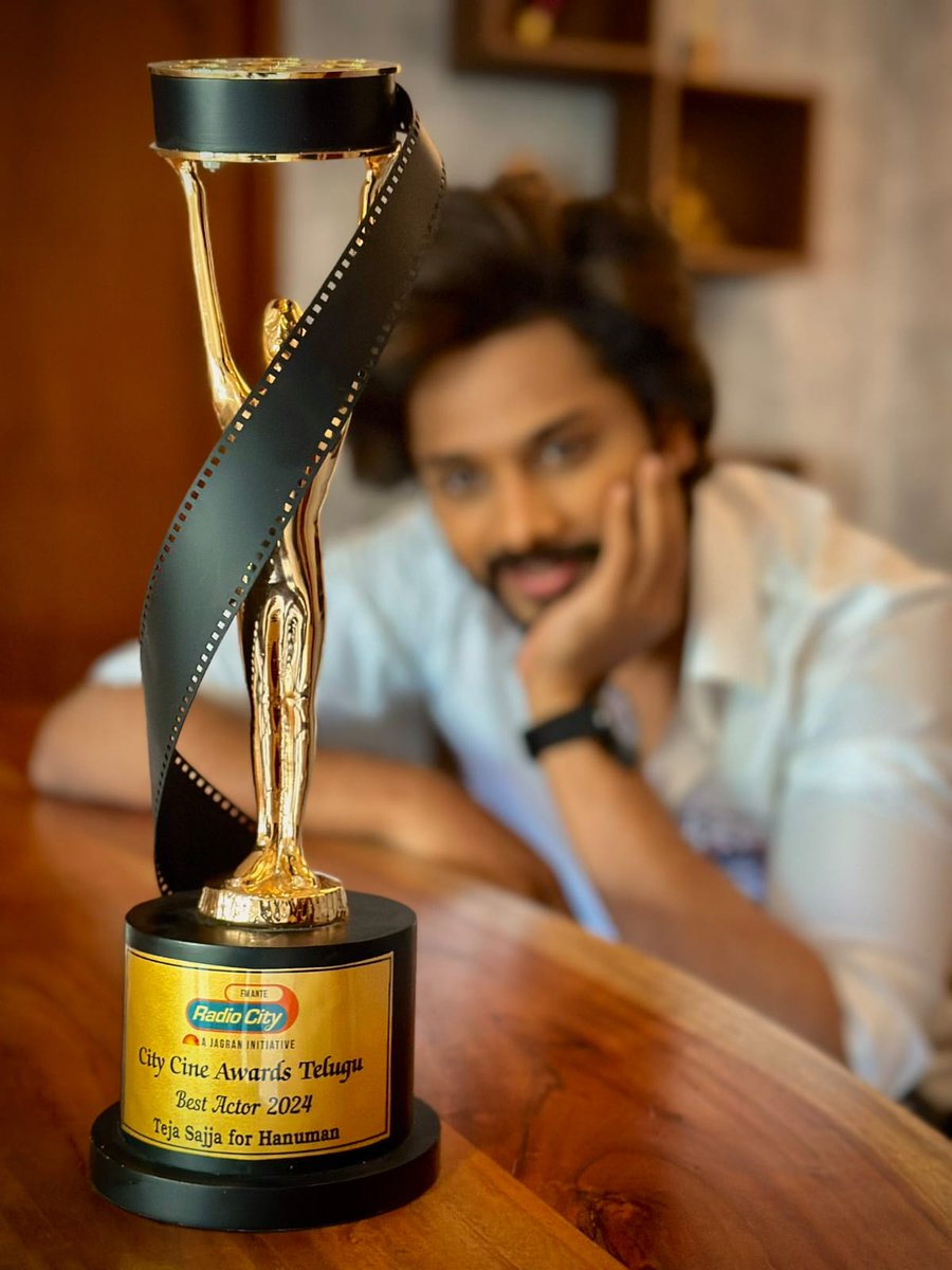 Best Actor for Hanumanthu☺️ Thank You @radiocityindia