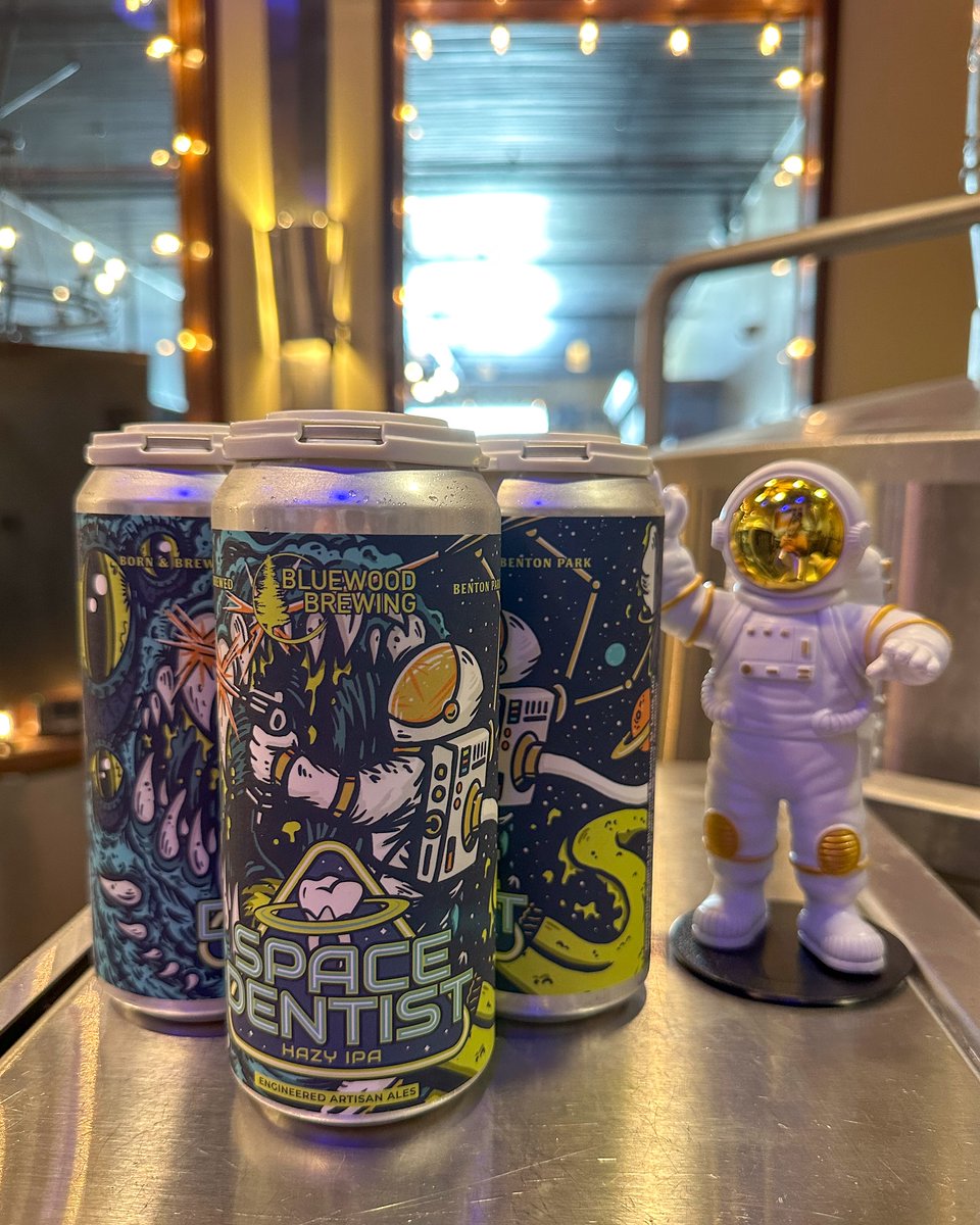 Your #CraftBeer Name Of The Day... @BluewoodBrewing Space Dentist [St. Louis, Missouri] 🍻