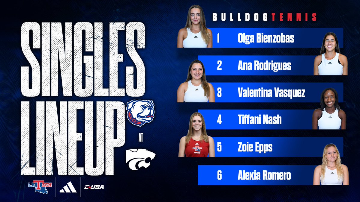 Wildcats take the doubles point with wins on courts one and two. Next up ... Singles.