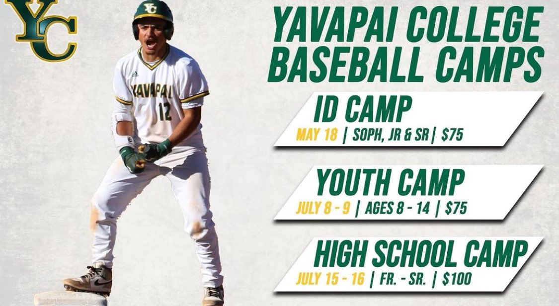 pwoody29's tweet image. Get pumped up! Our summer camp dates are set! Looking forward to seeing you at Roughrider Park soon ☀️⚾️😎
Register here ➡️ bit.ly/3qI5vJC
#GoRiders