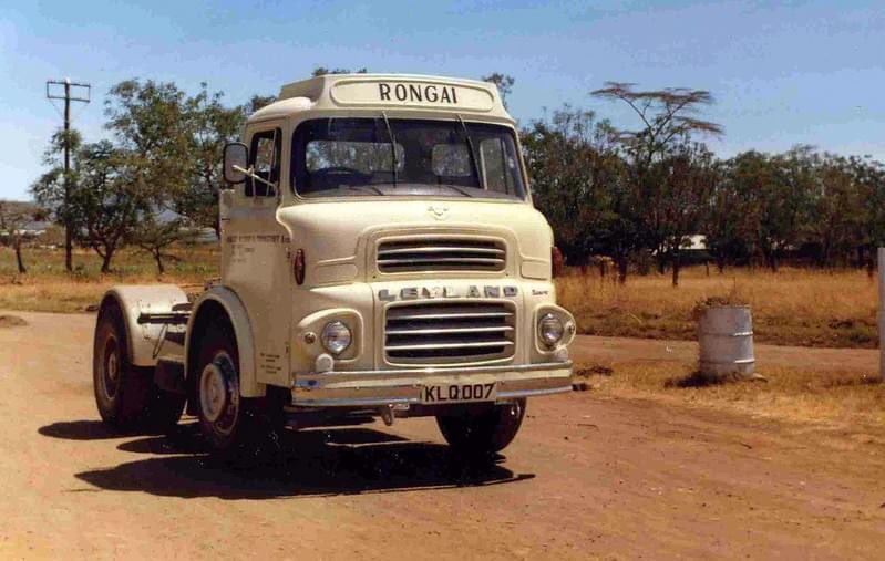Leyland owned by Rongai Workshop & Transport Ltd picture dated 1972 Credit: Paul Anderson