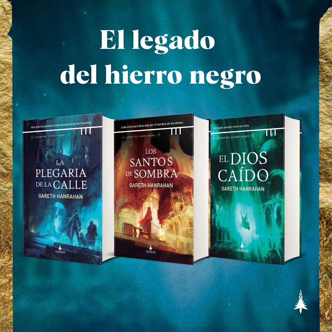 GamonFantasy's tweet photo. 🚨PREVENTA ESPECIAL

Ha llegado el cierre de la trilogía "El legado del hierro negro" de Gareth Hanrahan. Puedes conseguir tu ejemplar de "El Dios caído" en @GigameshTienda y llevarte un ítem exclusivo 🤩 https://t.co/Se1JxTfSvG