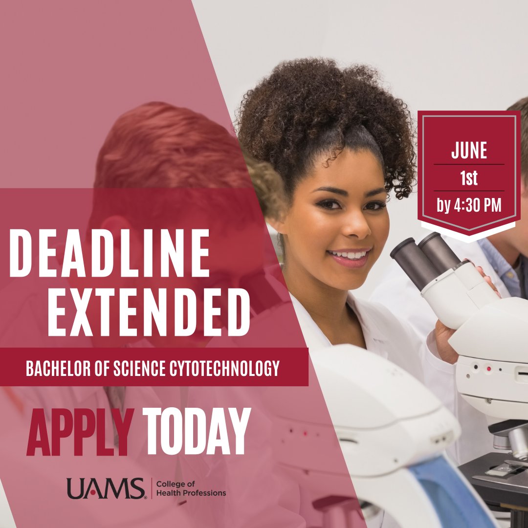 📣The Cytotechnology program is hosting an information session on Friday, April 19th at 2 p.m. ✔ 12-month, full-time program beginning each fall semester ✔ 100% graduation rate, 100% employment rate ✔ Application Deadline: extended to June 1st RSVP! bit.ly/4aT3AUo