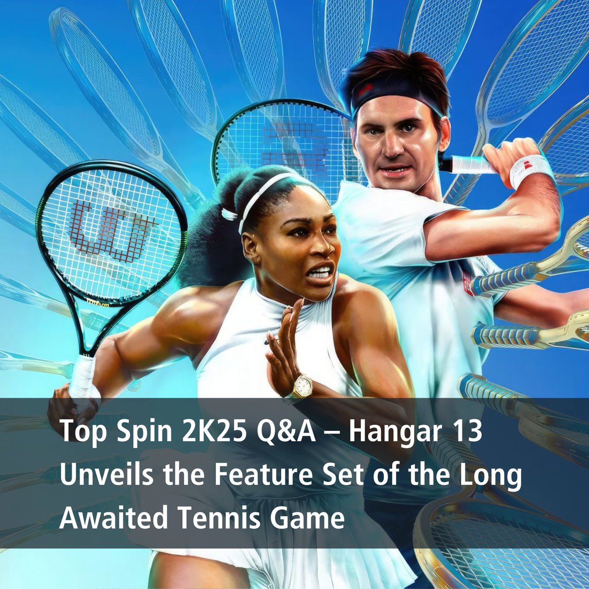 Hangar 13 unveils details about Top Spin 2K25 in this exclusive Q&A! 🎾 @topspin2k Find out what's in store for the long-awaited game set to launch on April 26! wccftech.com/top-spin-2k25-…