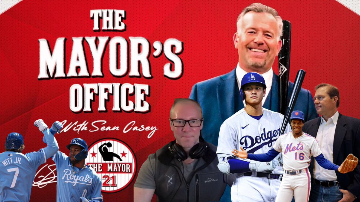 Friday's #TheMayorsOffice Rundown: - Streaking Royals & Their Hairy New Friend - The Ohtani Saga Continues - Scott Boras Fired? - Doc Gooden's #16 Finally Being Retired in Queens Watch below or listen anywhere! youtu.be/HHzPK9LGwSw?si… @TheMayorsOffice