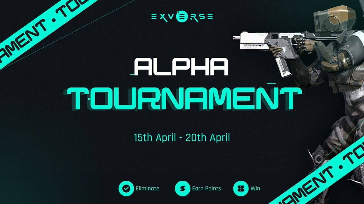 🚀 Tüm Gamerların Dikkatine! Exverse Alpha Turnuvası Başlıyor! 🎮 💰 Ödül Havuzu: 50,000 $ 🏆 Toplam Kazananlar: X üyeleri 📅 Tarih ve Saat: Başlangıç: 15 Nisan Bitiş: 20 Nisan 🎮 Kayıt: exv.io/alpha_web3/ Yakında Başlayacak Launchpad Platformları: Seedify - 15 Nisan