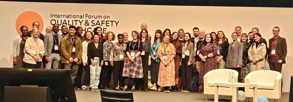 I can't wait to see how this bunch of @NHS_ELFT colleagues who attended the #Quality2024 conference in our backyard in Newham, take back what they learnt to improve services. It was great sharing & learning. @ELFT_QI @ElftQA