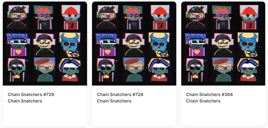 <a href="/ChainSnatchers_/">Chain Snatchers</a> loaded up on the snatchers. ⛓️⛓️⛓️