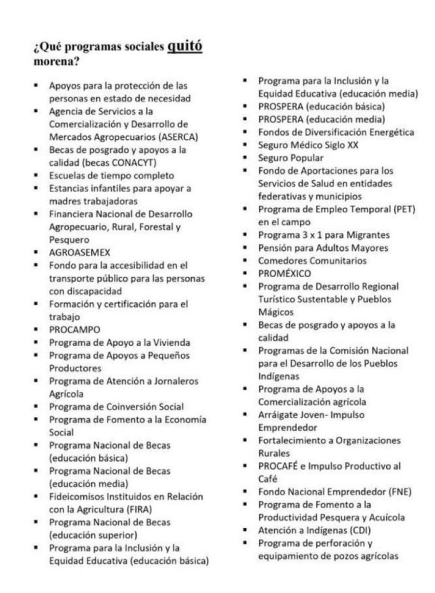 Epursimuove6's tweet image. Y @PartidoMorenaMx ¿que QUITÓ?