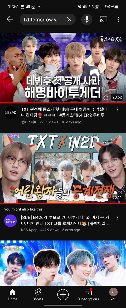 abcsbinnie's tweet image. i just wanna say i am hands down impressed with the txt's recent comeback variety shows, like every single one is equally as entertaining as the other. i mean, big factor is txt's a group of variety show kings, like the energy are always maintained at the highest peak of silly.