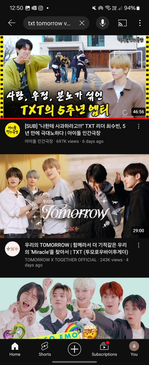 abcsbinnie's tweet image. i just wanna say i am hands down impressed with the txt's recent comeback variety shows, like every single one is equally as entertaining as the other. i mean, big factor is txt's a group of variety show kings, like the energy are always maintained at the highest peak of silly.