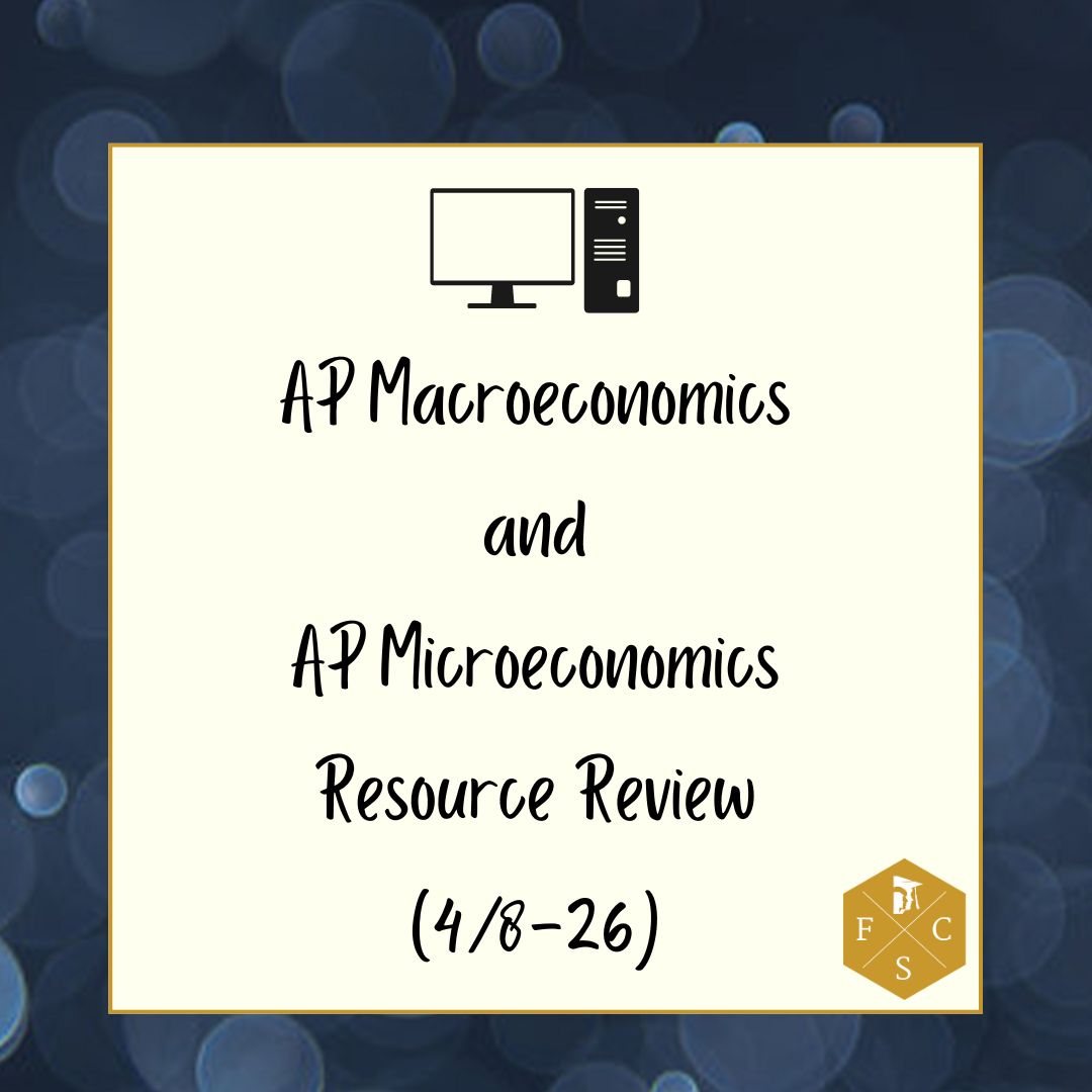 AP Macroeconomics and AP Microeconomics Resource Review (4/8-26) ow.ly/Hju250Rfeha