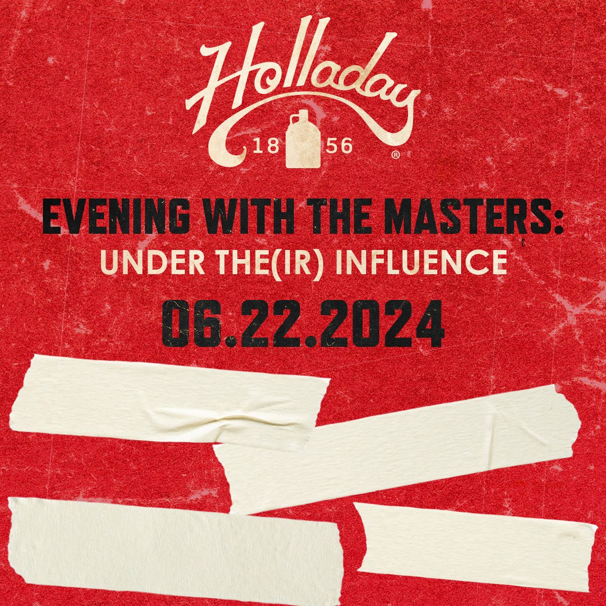 Holladay1856's tweet image. Evening with the Masters is back, and this time we're bringing some of your favorite bourbon influencers to Weston! 👀 Details and VIP line-up coming next week! 🥃 #holladaybourbon #undertheirinfluence #mastersofbourbon