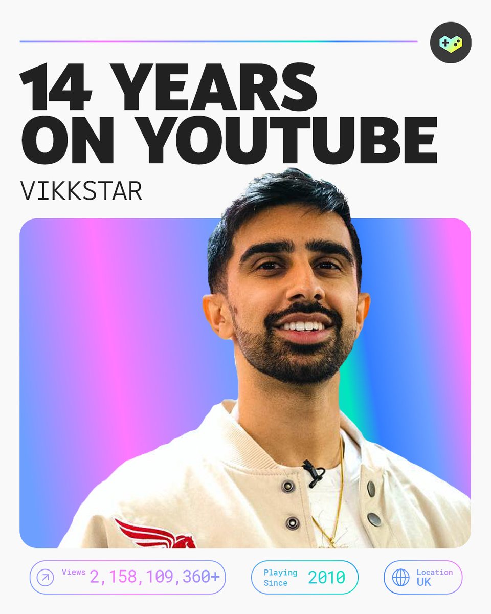 Celebrating a true ⭐'s 14th anniversary today @Vikkstar123 🎉 
▶️ youtube.com/@Vikkstar123