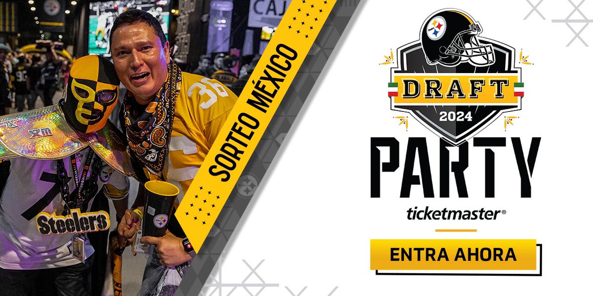 No te pierdas la oportunidad de ganar 2 boletos VIP para que tú y un acompañante vengan a convivir con nuestros jugadores y leyendas en nuestra #NFLDraft Party en Monterrey el sábado 27 de Abril‼️😎🇲🇽 @Ticketmaster ¡Participa YA! 👉 bit.ly/3vQMx6E Todavía puedes…