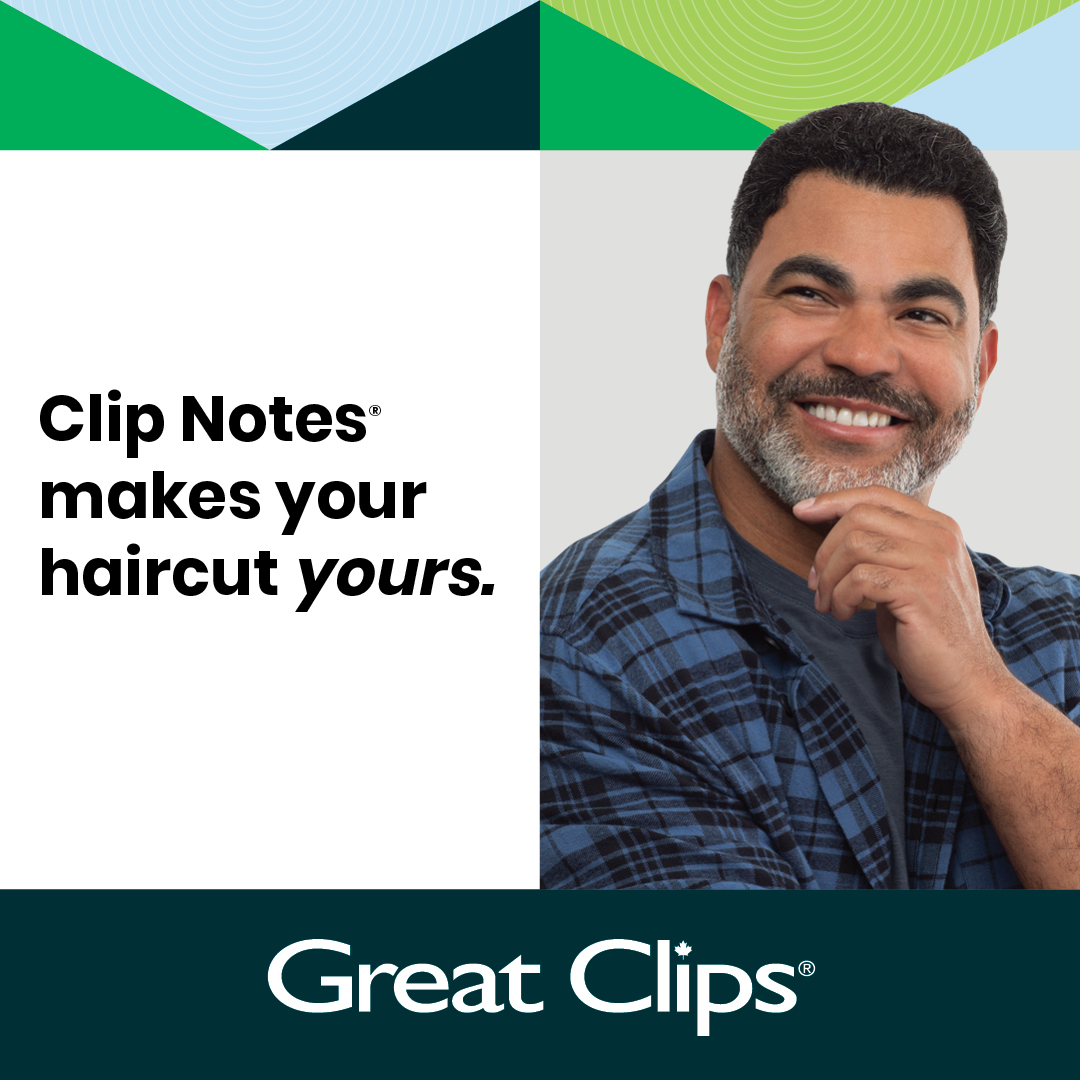 When you get the look you want, you feel like the greatest version of you. That's why @GreatClips saves your haircut details in Clip Notes—giving you confidence in every cut. Check in online now! bit.ly/3TizyCu With Clip Notes, you get your signature look, every time