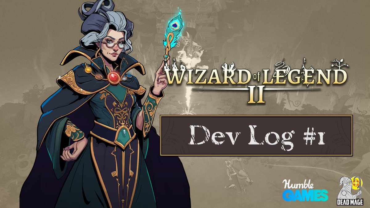 Double dose of excitement and enchantment for you, Wizards!✨

From the #iiishowcase combat trailer to #gamedev gameplay video, and now, #WizardofLegend 2's first Dev Log! 🔥

Read the full post here 📜 bit.ly/3VQKI4h

#IndieGame #Steam #Roguelite #Devlog