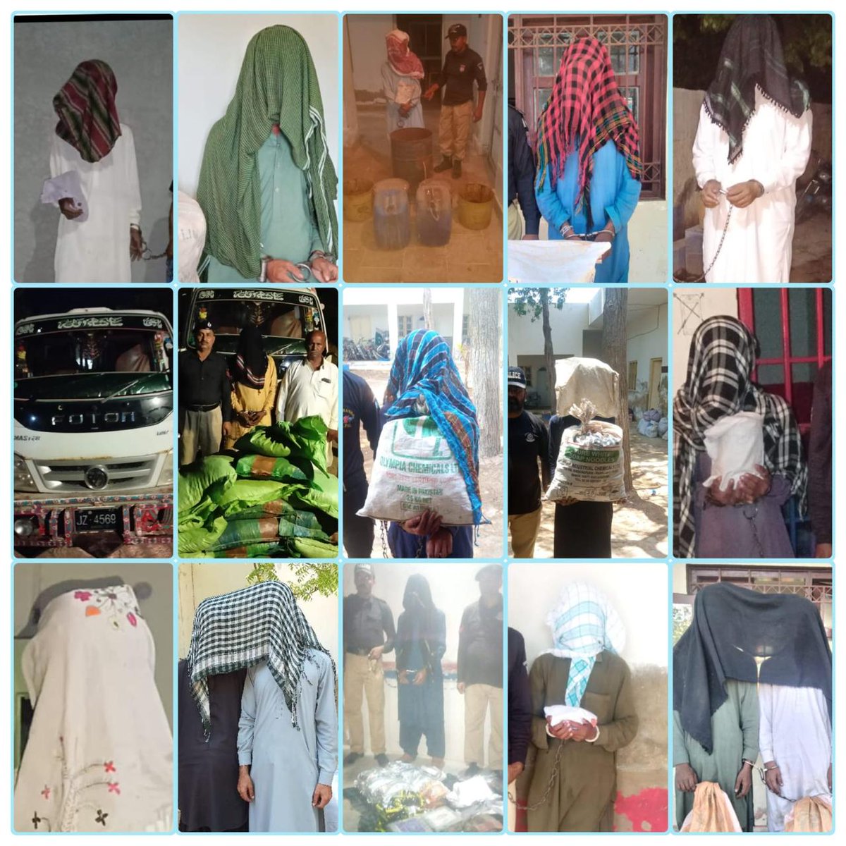 ovaismangalwala's tweet image. ٹھٹہ پولیس کا منشیات، جرائم پیشہ عناصر، عادی مجرمان، گٹکا، مین پڑی کے خلاف کریک ڈاؤن. 14 گٹکا مٹیریل/انڈین گٹکا سپلائر ، 7 منشیات فروش سمیت 21 ملزمان گرفتار. سندھ پولیس اور ایکسائز ڈیپارٹمنٹ کا کامیاب آپریشن. ویلڈن سندھ حکومت.
#NarcoticsCrackdown