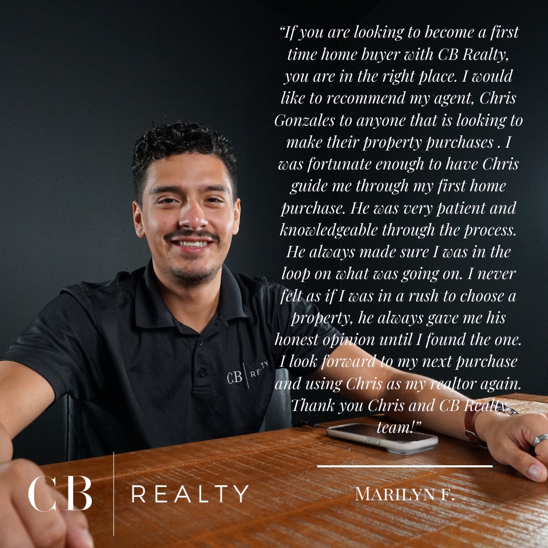 🔑Another happy client! Congratulations, Chris Gonzales!

⭐️⭐️⭐️

Thank you, Marilyn for your heartfelt review! ✨

#houstonrealestate #houstontx #houston #htx #cbrealty #sold #clientreviews #service #teamwork #fivestarservice #honestadvice #realestate #clientsfirst #thankyou