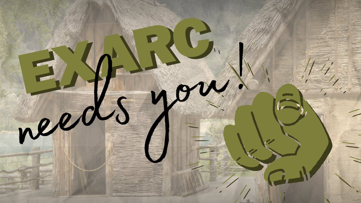 Have you been following the exploits and pursuits of EXARC and thinking that maybe you might want to be more involved? exarc.net/history/were-l… #EXARC #Experimental #Archaeology #Joinus #VolunteerWork #weneedyou