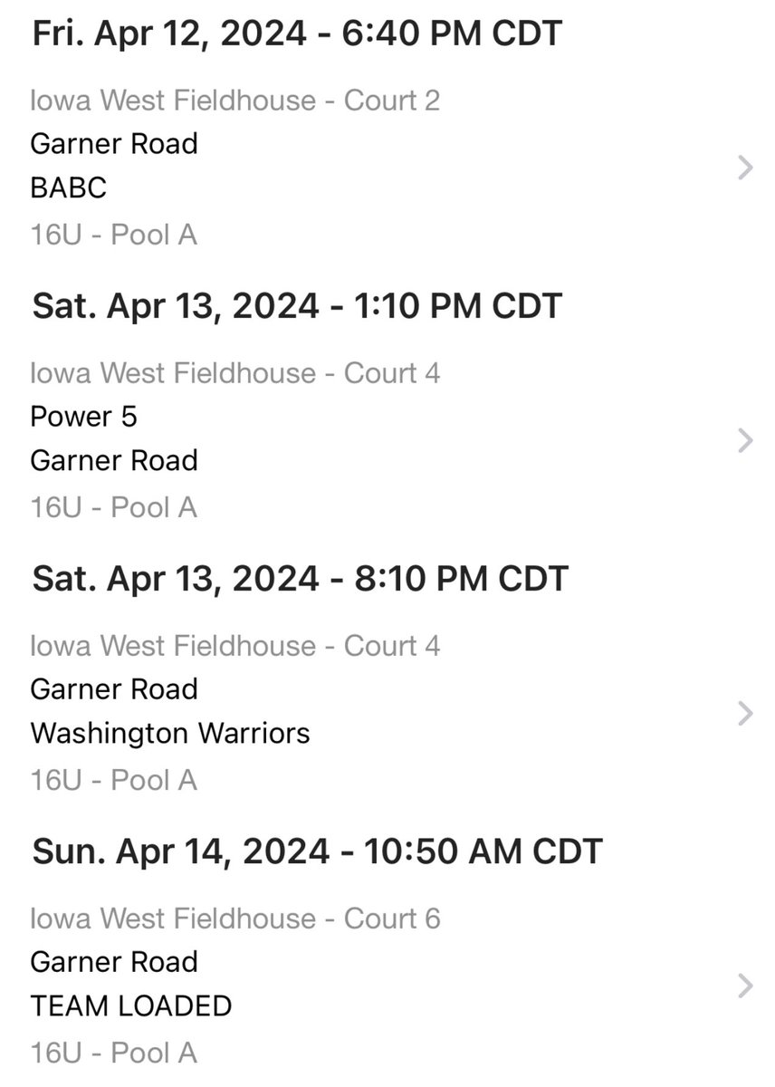 /// GRBC 3SSB  2026 Roster & Schedule for Session I of @3SSBCircuit Pool A, play in Council Bluffs, Iowa‼️ #TheStandard

Director: @CoachGravesGRBC 
HC: @BryantKasey3 
AC: @delo_13 
AC: @NBG_0 

#3SSB #AdidasBasketball