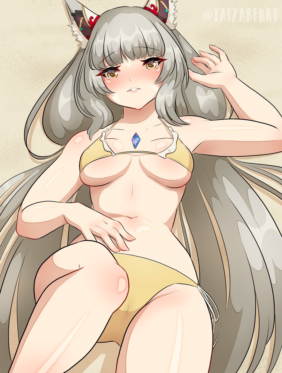 Swimsuit Nia~ 🏖️

#XenobladeChronicles2 #Xenoblade2 #ゼノブレイド2 #Xenoblade