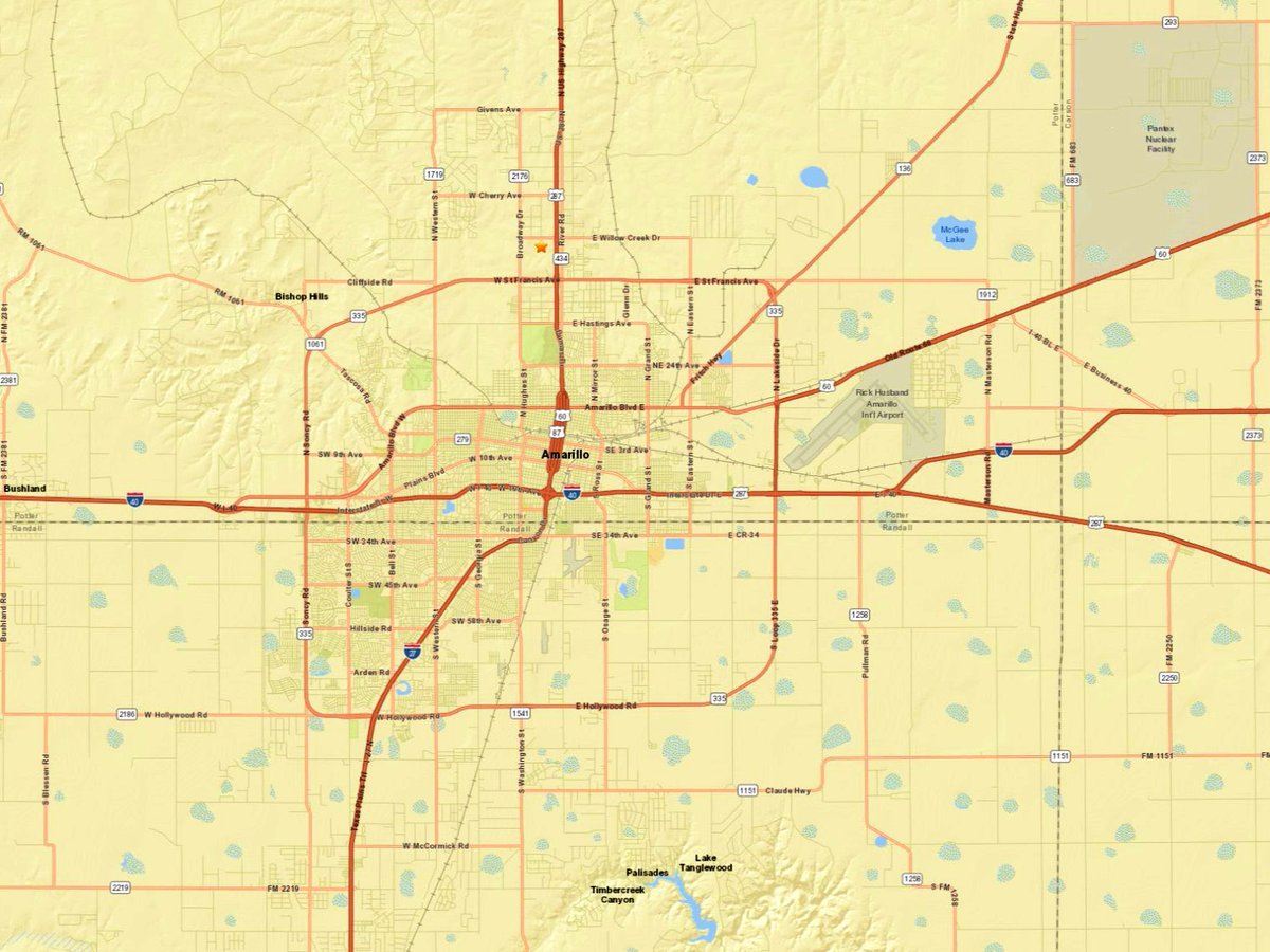 Texas Quakes: USGS confirmed a 2.2-magnitude earthquake nearly four miles north of downtown Amarillo early this morning   Details at is.gd/cBFFza   #TXQuakes #TXPanhandle #Amarillo