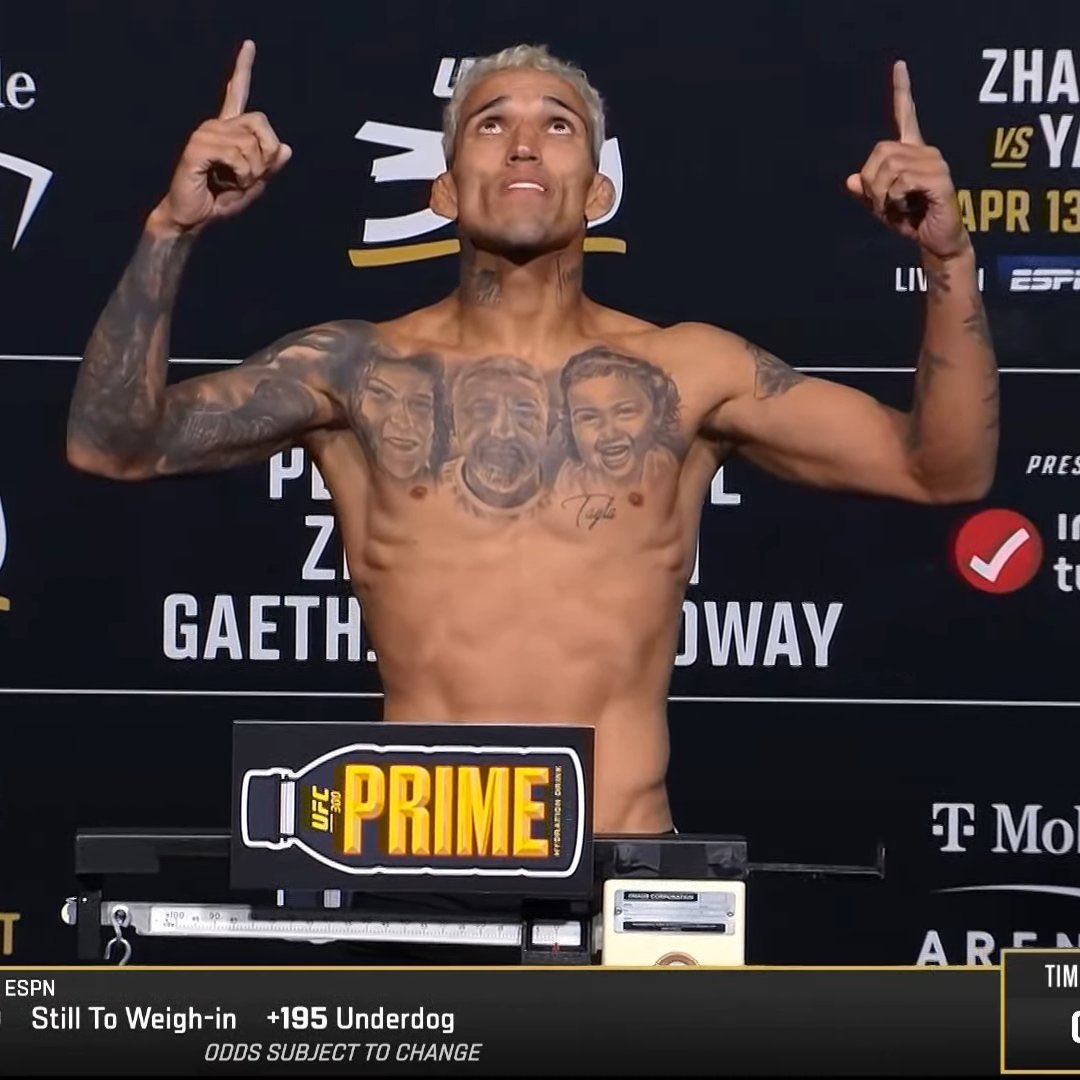 “Charles Oliveira never makes weight” Explain this then ILLUMINADO 🇧🇷