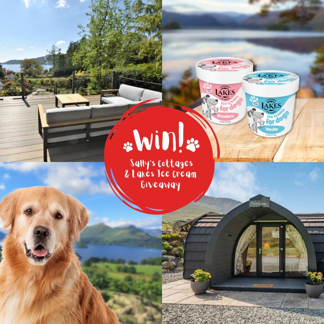 It’s #competition time 📣 We're giving away a hamper of goodies including our new ice cream for dogs & a £500 gift voucher for @sallyscottages 🏡🍦 Enter now ➡️ brnw.ch/21wILFy Ts & Cs: brnw.ch/21wILFx Comp closes: 11:59pm, 26.04.24 Winner: 29.04.24