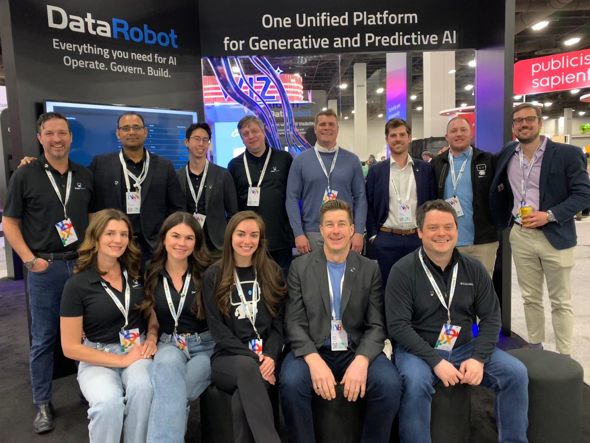 🎬That’s a wrap on #GoogleCloudNext Thank you @googlecloud, @gcloudpartners, and our team of #Robots for a fantastic week meeting with AI builders and leaders, customers and partners, and more! ICYMI, learn all about our partnership, new integrations, and impact with Google