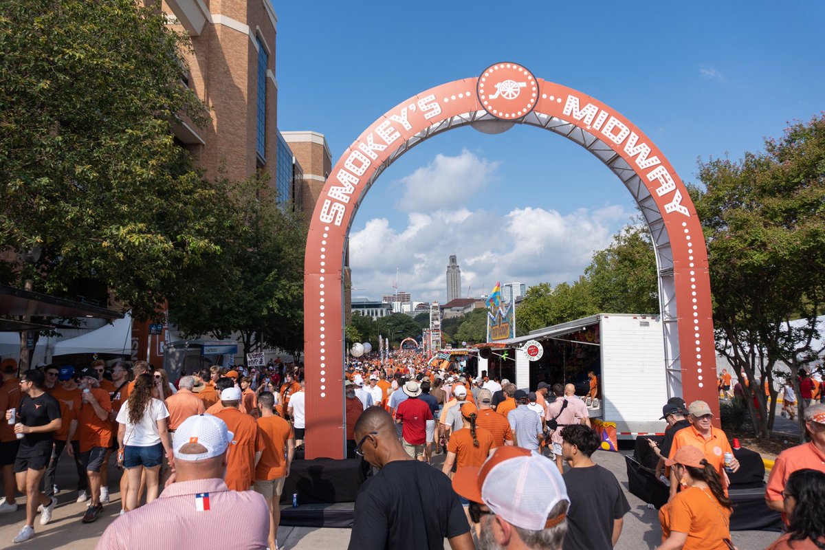 On Monday, I received records of photos that Texas football submitted to EA Sports for the new College Football 25 video game via a Texas Public Information Act request. UT submitted photos of DKR-TMS, Hook ‘Em and even Bevo Blvd, a unique game day tradition on the Forty Acres.