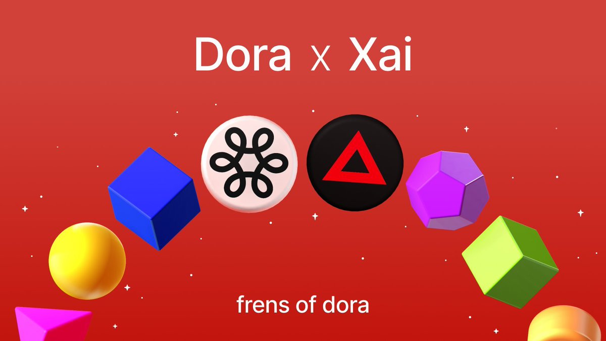 We are fully gamer now 🎮 Excited to announce the launch of @XAI_GAMES mainnet & testnet on Dora! Check out @SearchOnDora and discover interactions on $XAI