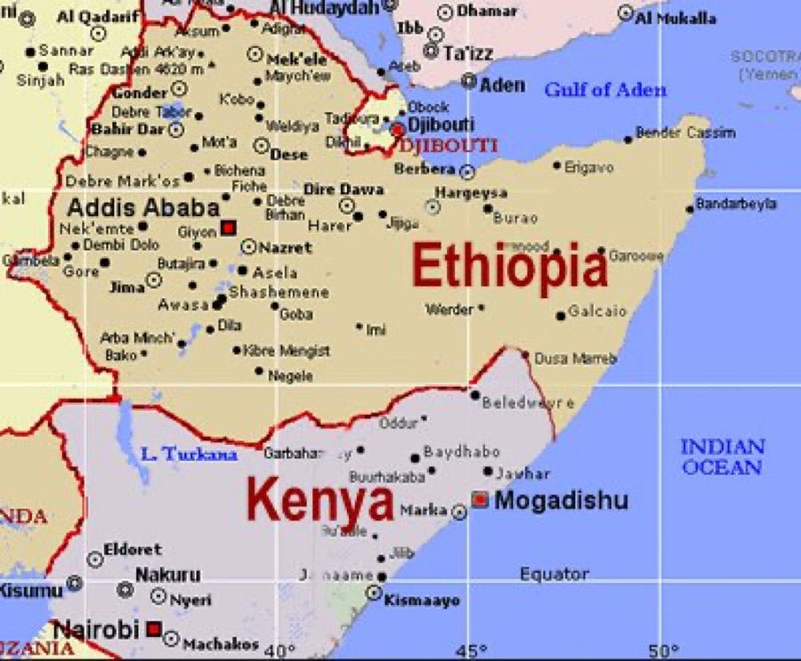 The real maritime deal of HSM with Ethiopia and Kenya is this map except small region (capital Mogadishu & couple of villages & towns to represent new Somalia republic). This was the real reason behind joining EAC community). Ethiopia also will join EAC. Remember in EAC it is not…